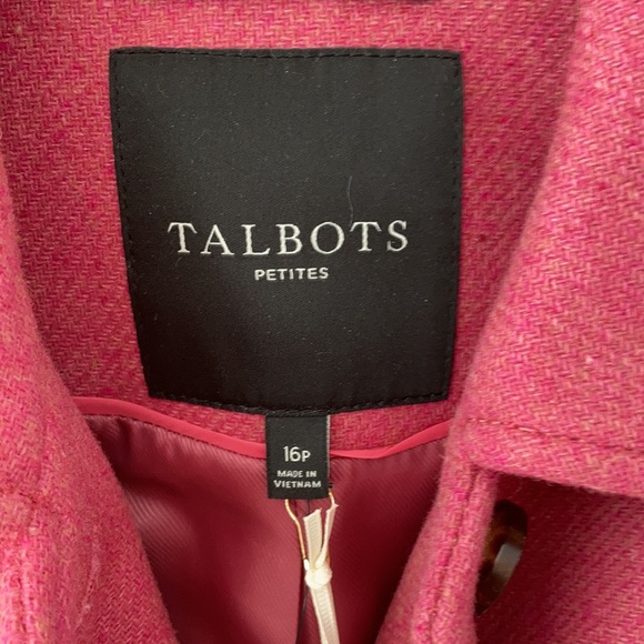 NWT - Talbots Wool Coat - Picture 3 of 6